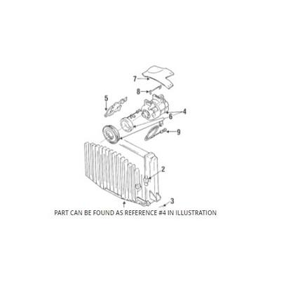 Audi A/C Compressor (New) 4A0260805D